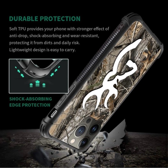 DAIZAG Case Compatible with for iPhone 15 Pro Max,Classic Camo Hunter - Picture 2 of 10
